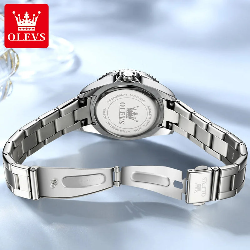 OLEVS Relógio Feminino com Brilhantes 9945